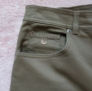 Vintage 1980s Gloria Vanderbilt Khaki Jeans Size 12 Tall